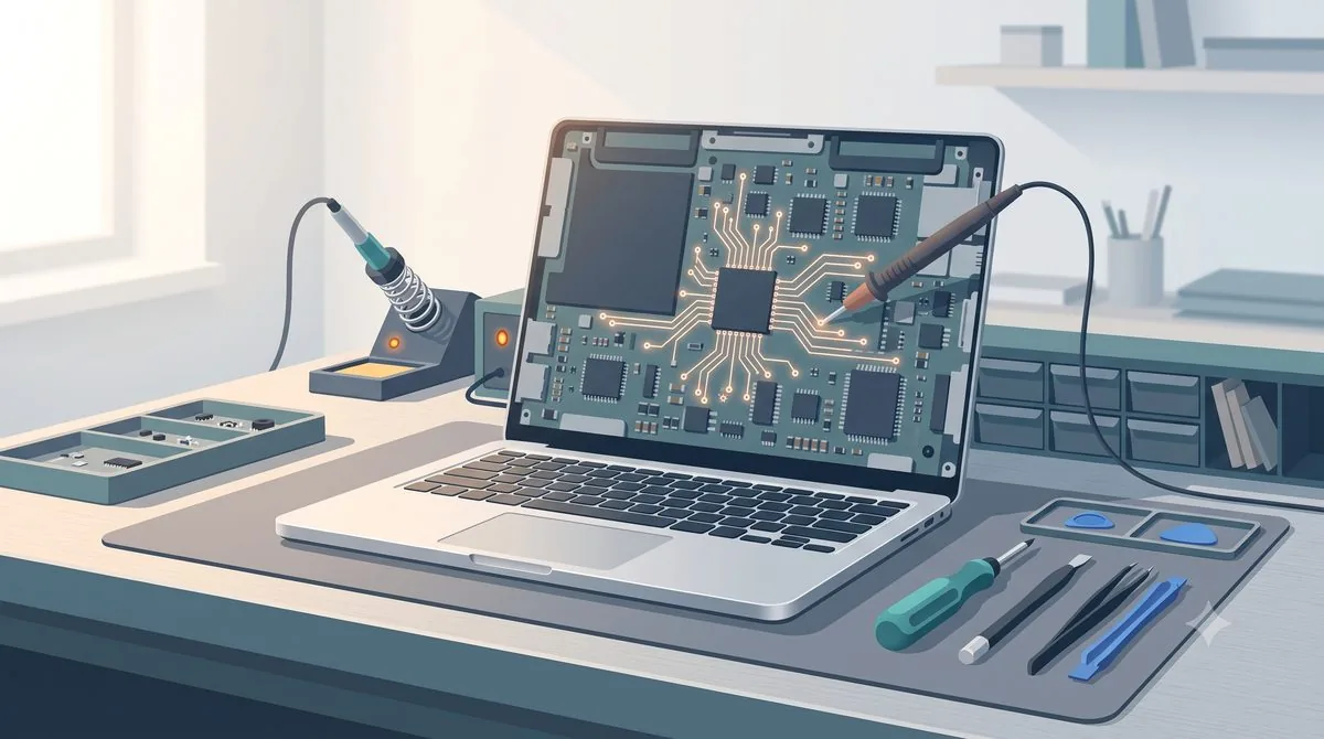Apple Repair & Service Centre Singapore – repair bench