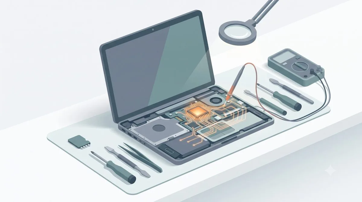 Dell Laptop Repair Singapore – board diagnostics