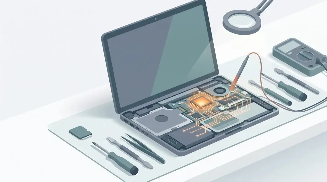 Dell Laptop Repair Singapore – board diagnostics