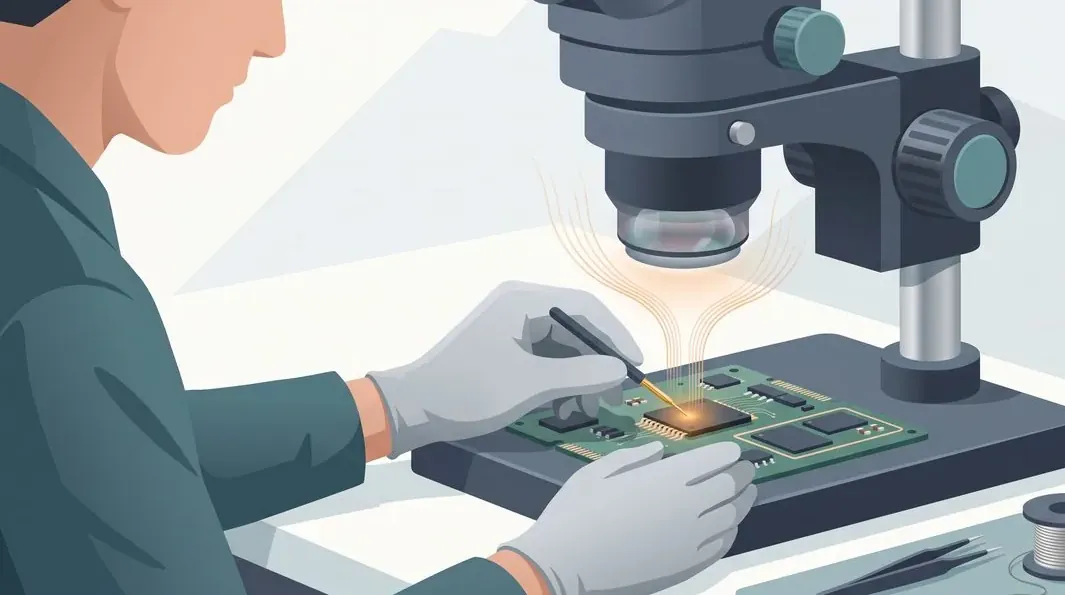 Hard Disk Data Recovery Singapore – chip microscope