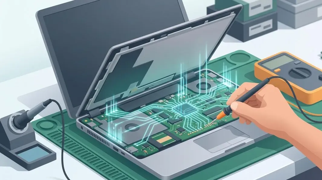 HP Laptop Repair Singapore – repaired