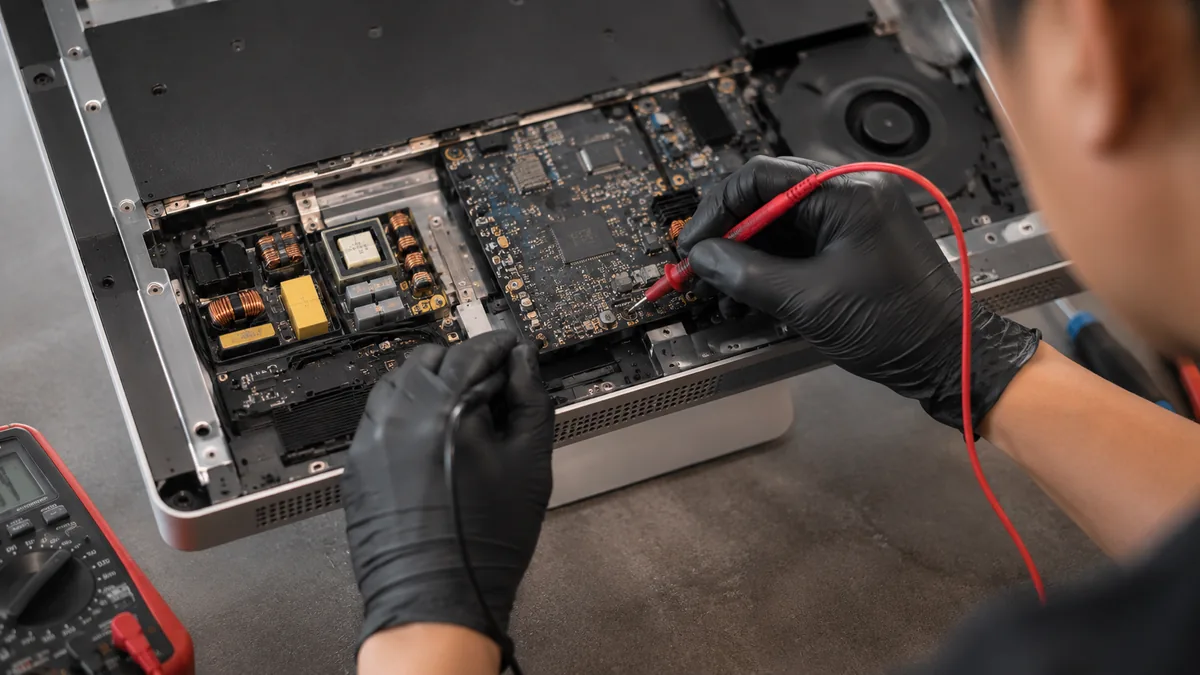 iMac Repair Singapore | Screen, Drive, Fan, PSU – board diagnostics