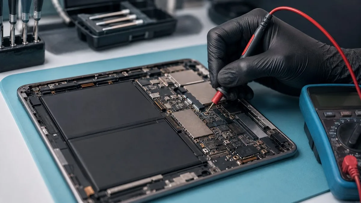 iPad Repair Singapore – board diagnostics