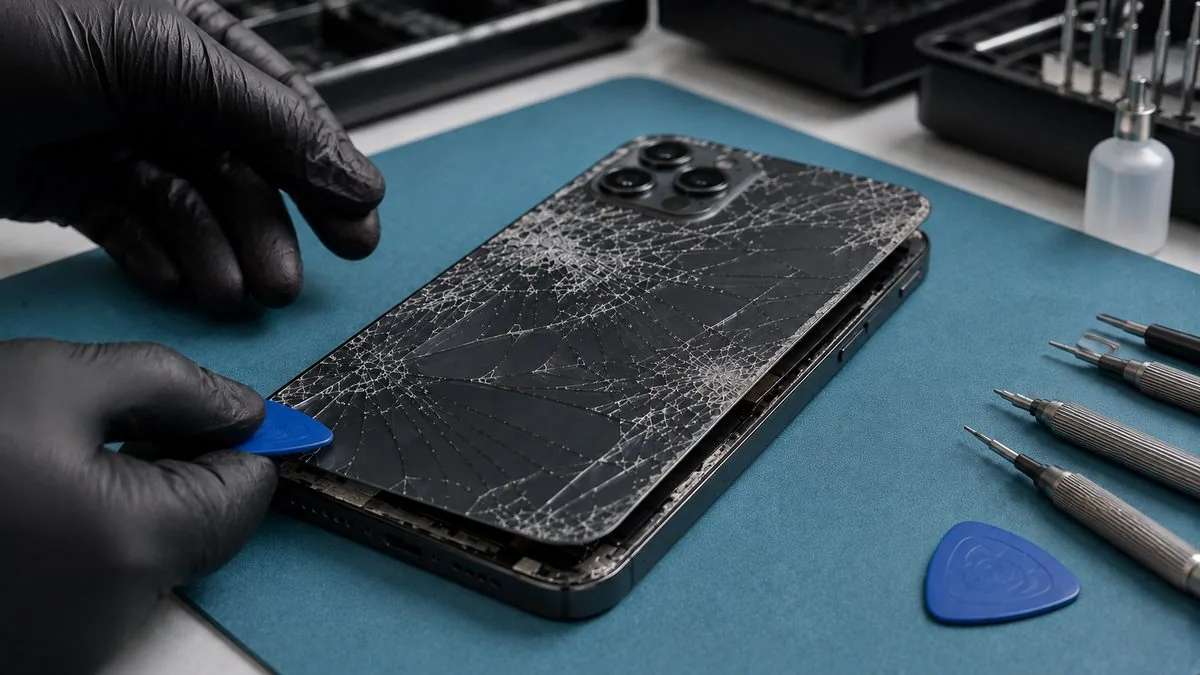 iPhone Back Glass Replacement Singapore – back glass removal