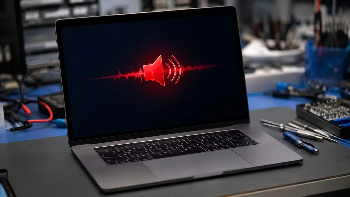 Laptop Audio Crackling or Popping? Causes & Fixes – audio fault
