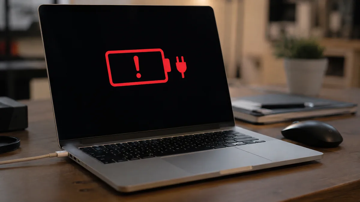 Laptop Plugged In, Not Charging? Causes, Safe – battery warning