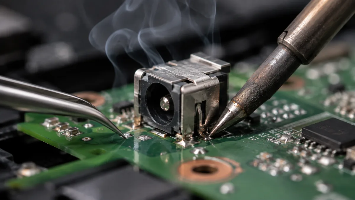 Laptop Charging Port Repair Singapore – charging port repair
