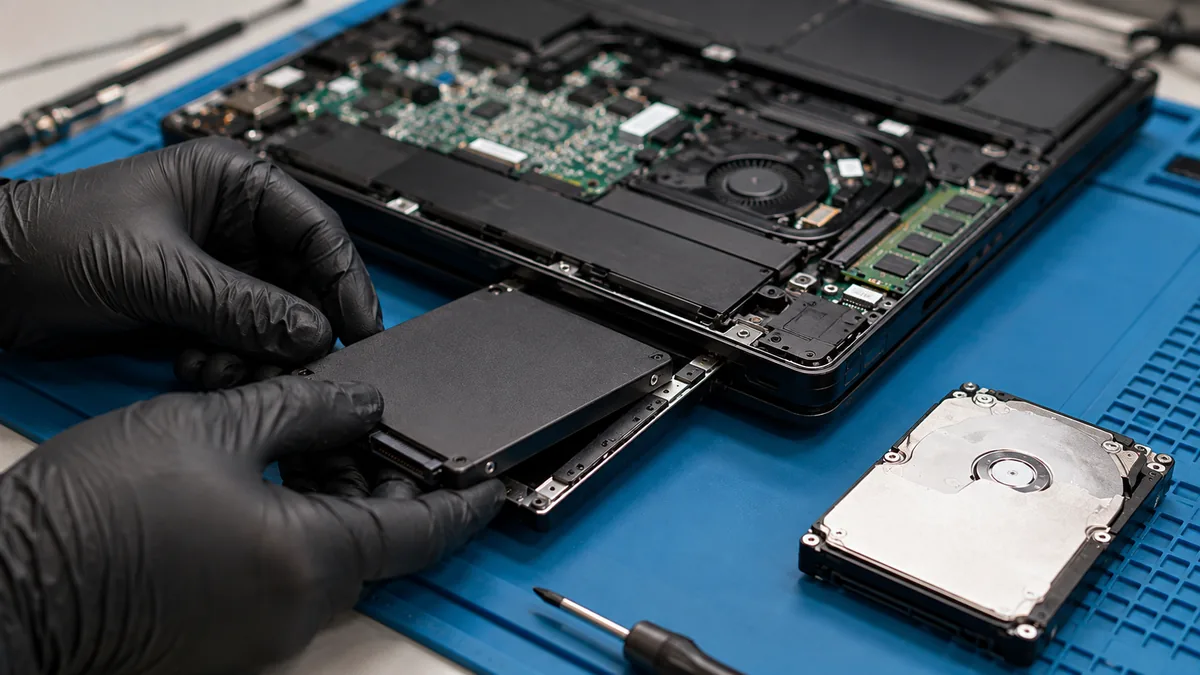 Laptop Making a Clicking Noise? Causes, Safe Fixes – ssd upgrade