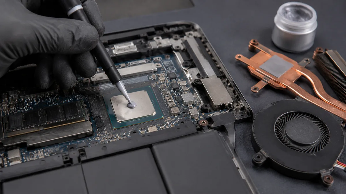 Laptop Fan Very Noisy? Causes, Safe Fixes & When – thermal paste