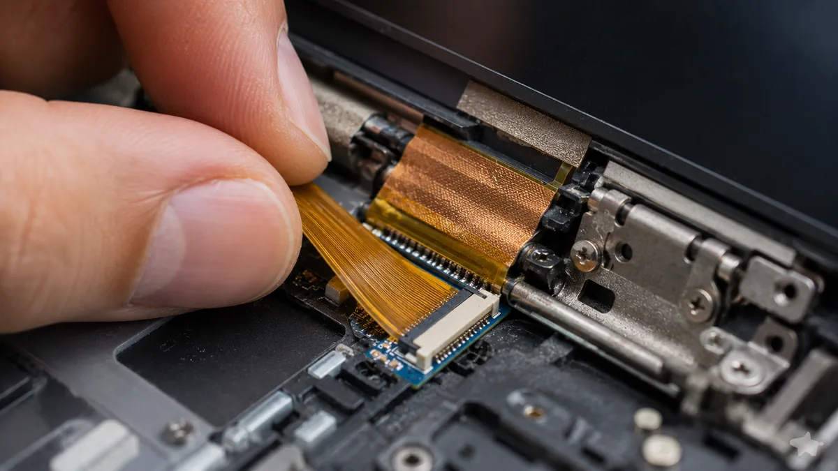 Laptop Screen Flickering? Causes, Safe Fixes & – screen cable
