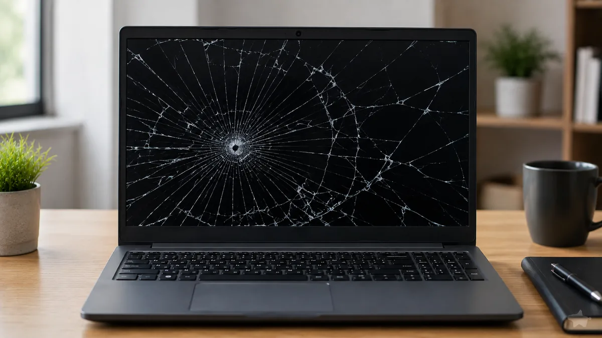 Laptop Screen Repair & Replacement Singapore – cracked screen