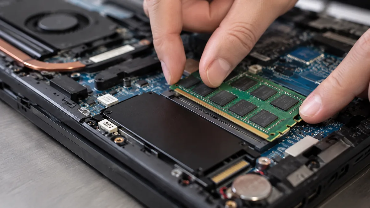 Laptop SSD Upgrade Singapore – ssd ram closeup